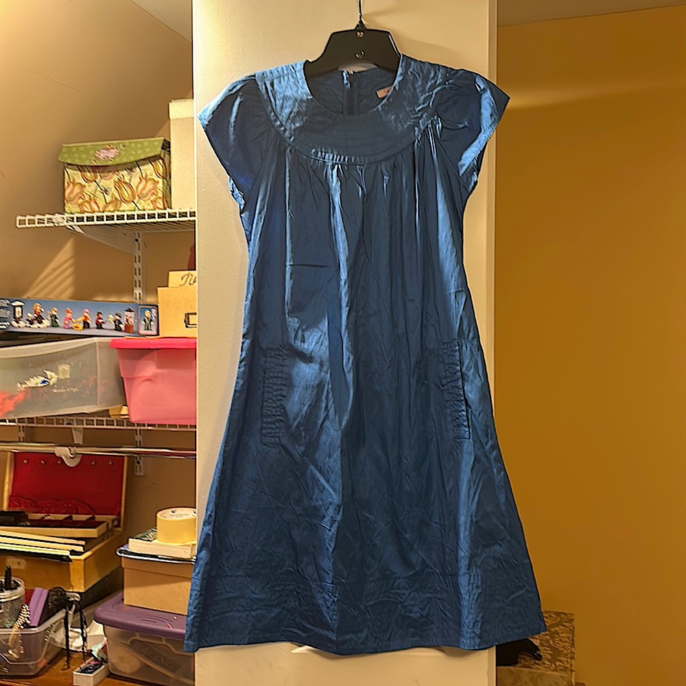 Blue summer dress - size small